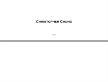 Tablet Screenshot of chrispchung.com